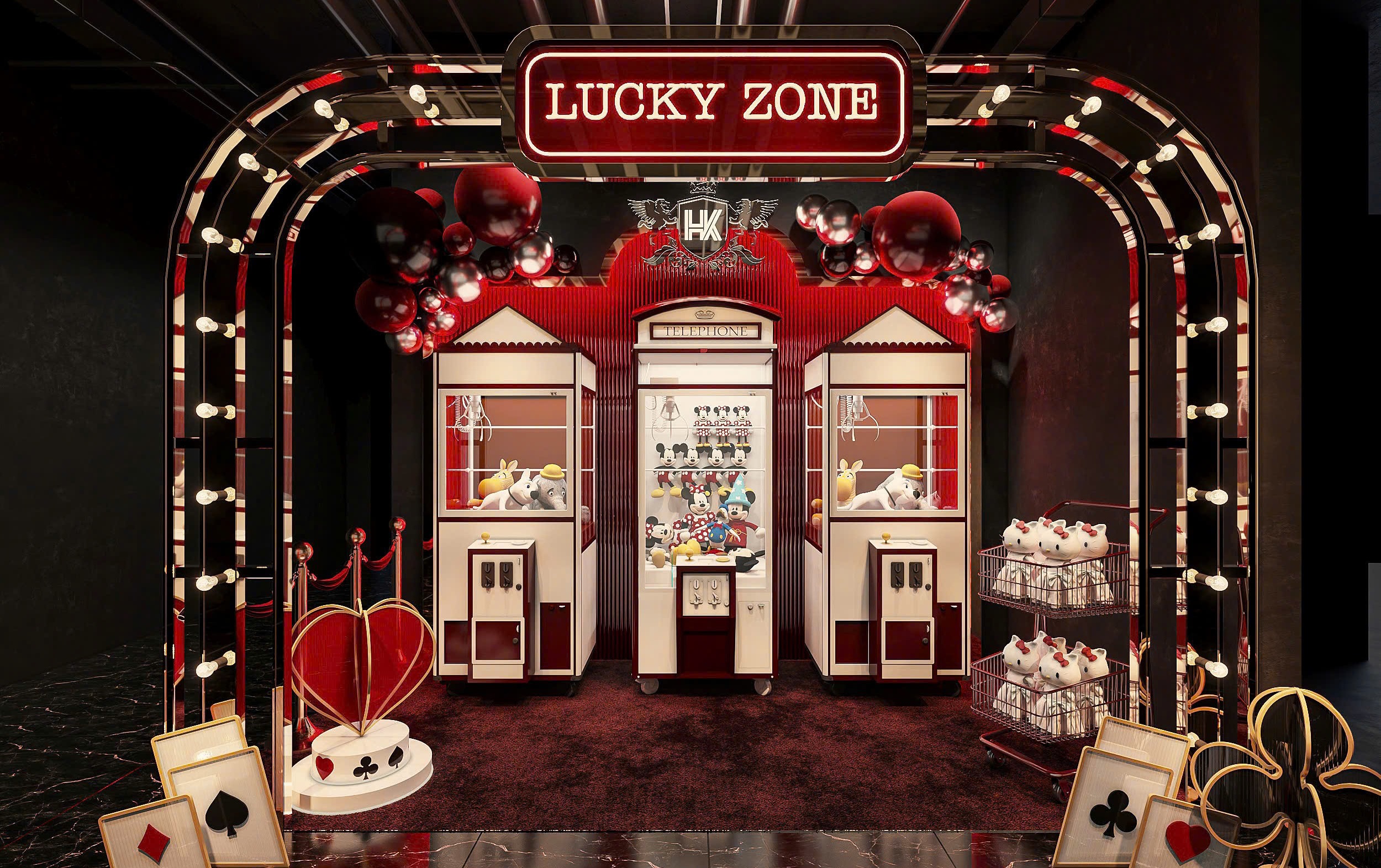Khu vui chơi Lucky Zone Beer Club Hà Nội